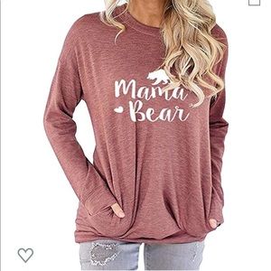 Mama Bear Pregnancy Top